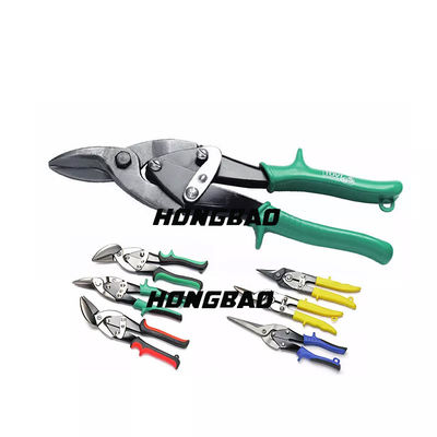 Left Hand Electric Heavy Duty Aviation Snips Yellow 9 10&quot;