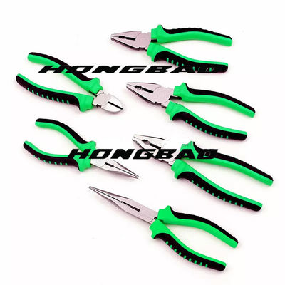 انبر مورب 6 اینچ 7 اینچ 9 اینچ 11 اینچ آلمانی TUVGS درجه 60# Cr V فولاد 1.6mm