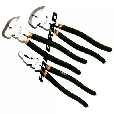 Drop Forged 10 12 &quot;Multifunctional Fence Pence Big Head Profession Linesman Heavy Duty Nancing Fencing