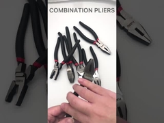 انبر ترکیبی عایق برش سیم ایالات متحده دستگیره غوطه ور از فولاد کربنی 6